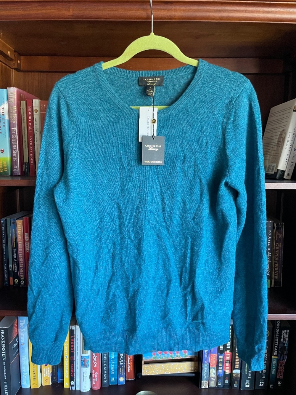 Brand New Charter Club Luxury 100% Cashmere Sweater